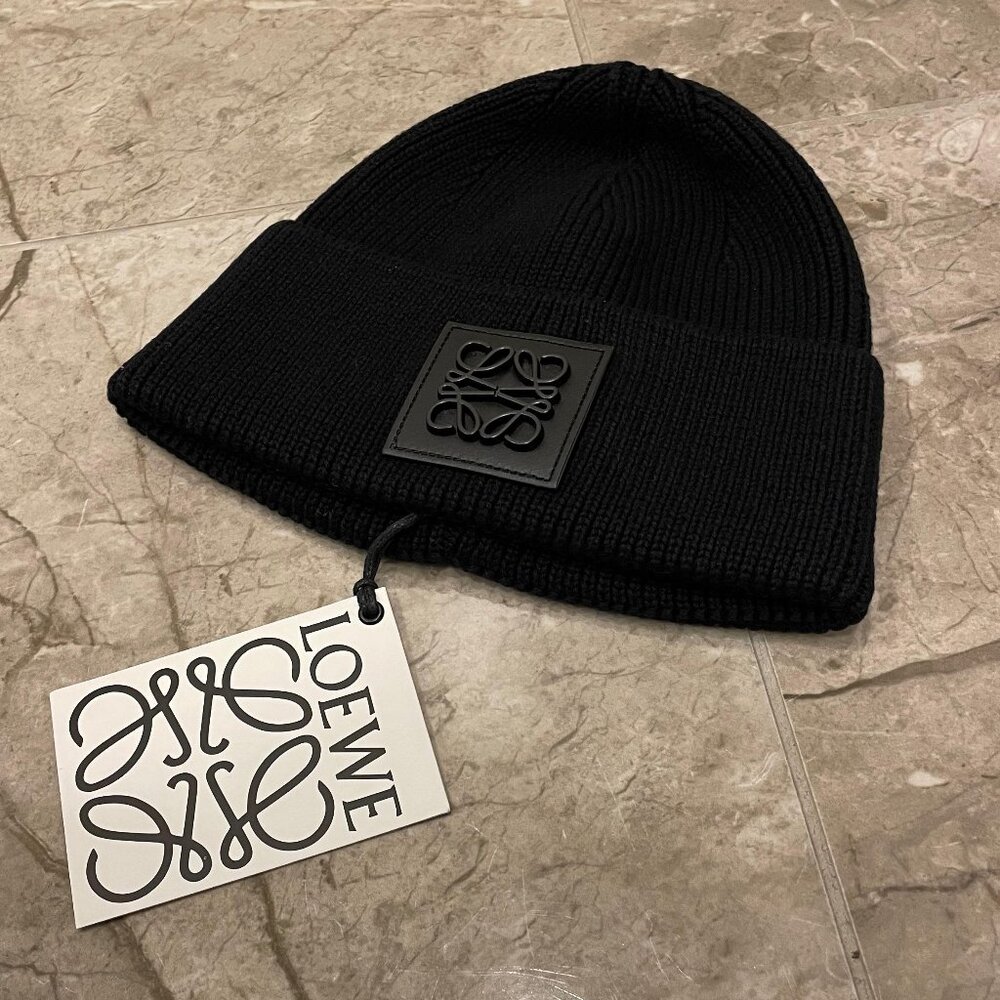 Nwt Loewe Women Black Hat